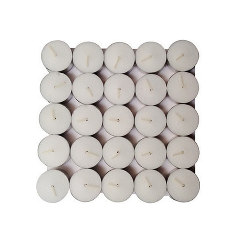 Pure Source Tea Light Aluminium Smockless Candle, PSI-CDL- 10